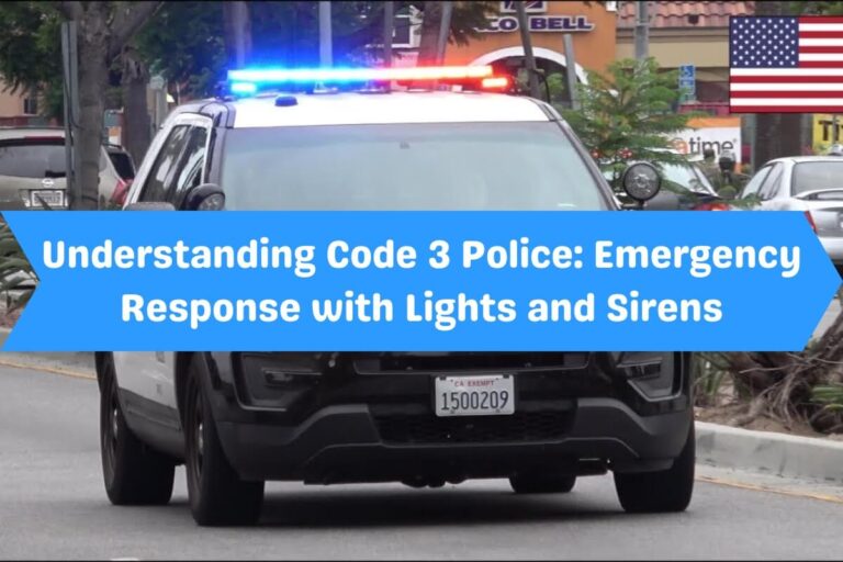 Understanding Code 3 Police