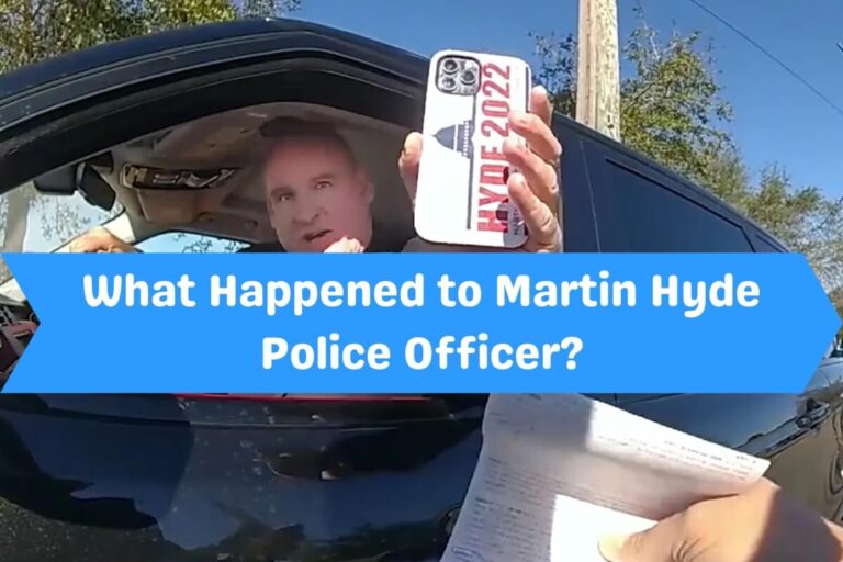 What Happened to Martin Hyde Police Officer