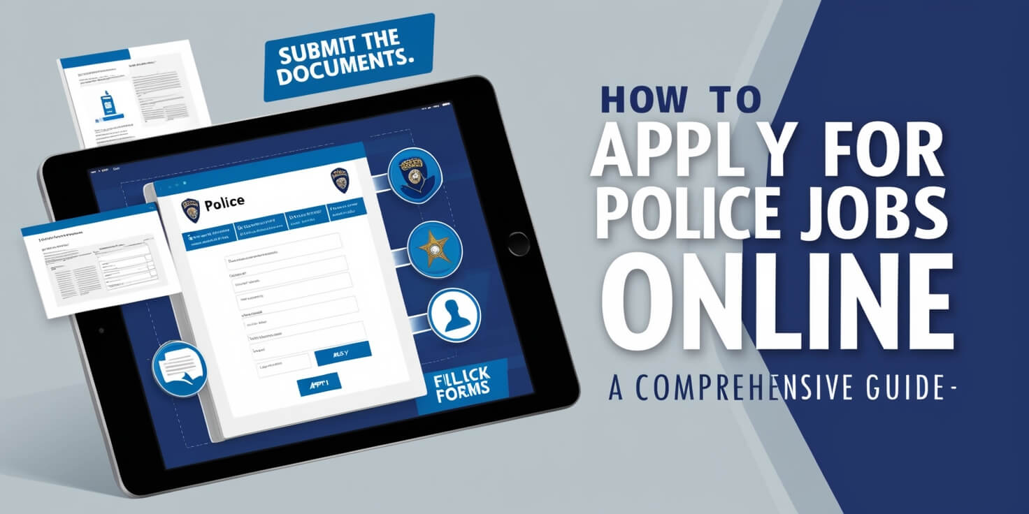 How to Apply for Police Jobs Online