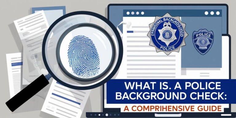 What is a Police Background Check