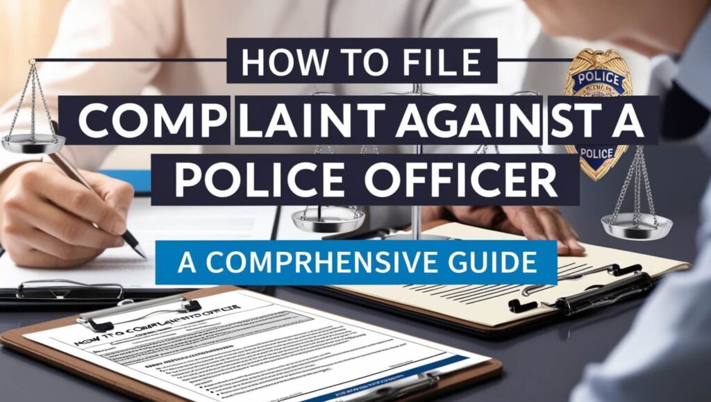 How to File a Complaint Against a Police Officer